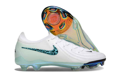 Nike Phantom GX 2 Elite FG – White/Black/Jade LOW