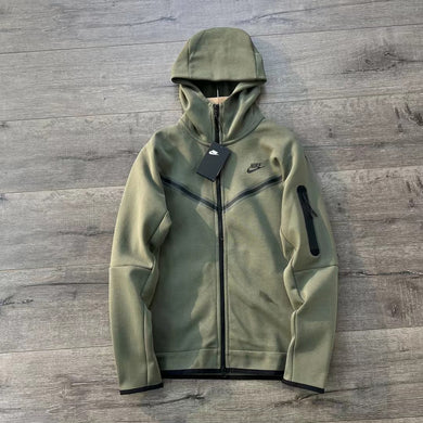 Felpa Nike NSW Tech Fleece Sport green military